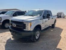 2017 FORD F-250 4X4 CREW CAB PICKUP