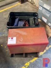 (2) TOOLBOXES W/ ASSORTED HAND & POWER TOOLS