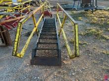 12' RIG LADDER W/SAFETY RAILS