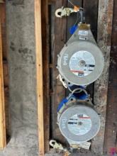 (2) SALA REBUILT UNUSED & (1) USED 130' SRL FALL PROTECTION DEVICES