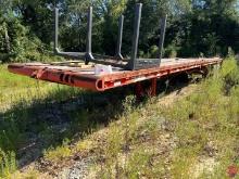 40' T/A FLATBED TRAILER W/ 94"� ROLLING TAILBOARD