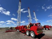 2006 CROWN CE 600 DD 104'-265# 5-AXLE BACK IN WELL SERVICE RIG (2023 CAT IV INSPECTION)