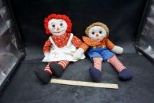 Raggedy Ann & Andy  20"