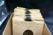 Box Of 78 Rpm Records