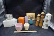 Vases, Figurines, Candles & Picture