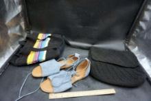 2 Purses & Shoes (Size 9)