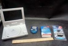 Protron Portable Dvd Player, Am/Fm Radio, Dictionary & Razor