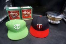 Twins Hat, 2 Cups And Saucers, Chafing Dish