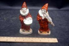 2 - Clown Figurines (Made In Occupied Japan)