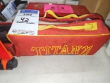 Titan fire blanket in a bag