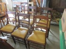 7 MATCHING CHAIRS