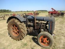 Fordson tractor on rubber