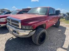 2000 Dodge Ram 1500 4x4 191K runs & Drives Clean Ttitle vin#87005