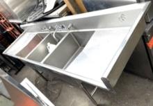 30x125" Commercial Sink