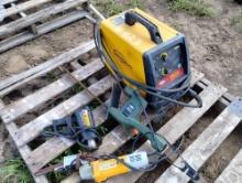 Northern Industrial Welder, hedger, Heat Gun, Sander