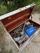 Tool Box With Misc Tools