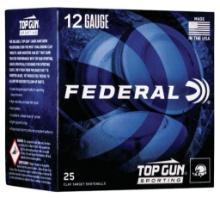 Federal TGS1288 Top Gun 12 Gauge 2.75 1 oz 1250 fps 8 Shot 25 Bx