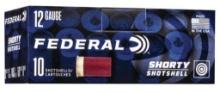 Federal SH1298 Shorty 12 Gauge 1.75 1516 oz 8 Shot 10 Per Box