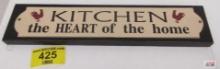 Kitchen Quote Wood Sign