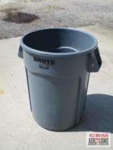 Rubermaid Brute Trash Can, No Lid