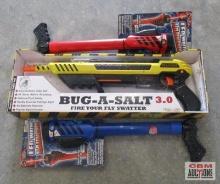 Water Launchers and Bug-A-Salt Fly Swatter