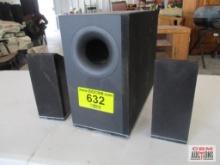 Pair of Speakers and a Bass