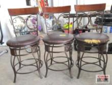 3 Bar Height Stools