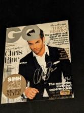 Chris Pine Autographed 8x10 Photo with coa