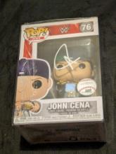 John Cena autographed funko pop figure with coa