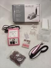 Baby Pink Pro Drill 30000RPM Nail Drill Set