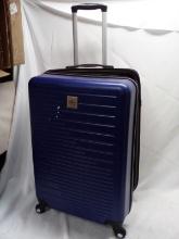 24”x16” The Skyway Luggage Co. Blue 4-Wheeled Telesc. Handle Hard Suitcase