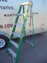 6ft Cuprum Fiberglass Step Ladder