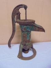 Antique Cast Iron Pitcher Pump