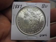 1887 Morgan Silver Dollar