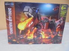 Aurrosk Dinosaur Building 782pc Planet Destroyer Building Set