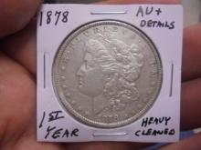 1878 Morgan Silver Dollar