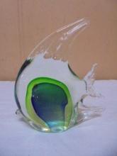 Beautiful Art Glass Fish Paperweight