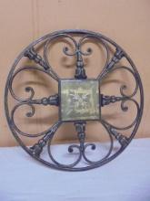 Beautiful Ornate Iron Wall Art