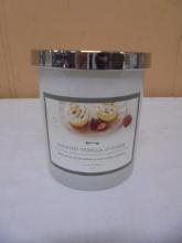 Threshold Frosted Vanilla Cupcake Jar Candle