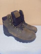 Pair of Men's Lake & Trail Waterproof Leather Boots