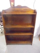 Solid Wood 4 Shelf Bookcase