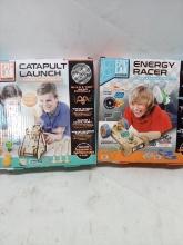 Epic Lab Catapult Launch and Energy racer science kits