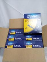 Full Case of Breeze Feminine Care Unscented Regular Tampons w/ Plastic Appl.