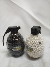 2 Bottles of OMEGA 0.12G 6mm 1600RDS BB’s- White, Black