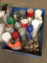 ASSORTED LUBES, CLEANERS, SEALANTS