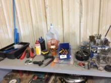 ASSORTED DRILL BITS & OTHER ITEMS