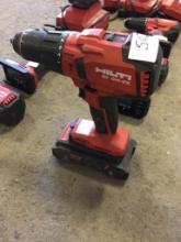 HILTI 22V DRILL & BATTERY