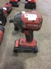 HILTI 22V IMPACT DRIVER WITH BATTERY