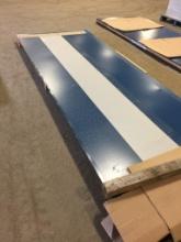 8 SHEETS OF SLAT STOCK- 4' x 10'