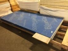 7 SHEETS OF BLUEGLASS SHEATHING 4' x 8'